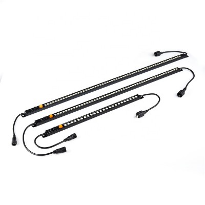 US UK AU KSA Markets DC 12V magnetic led camp light bar amber/white yellow/white led hard strip 300mm 500mm 600mm 1000mm