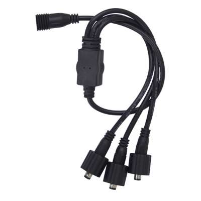 DC5.5*2.1mm DC5.5*2.5mm Female to 2/3/4 Male cables 2way 3way 4way Daisy Chain Splitter Way DC Power Cable Wires